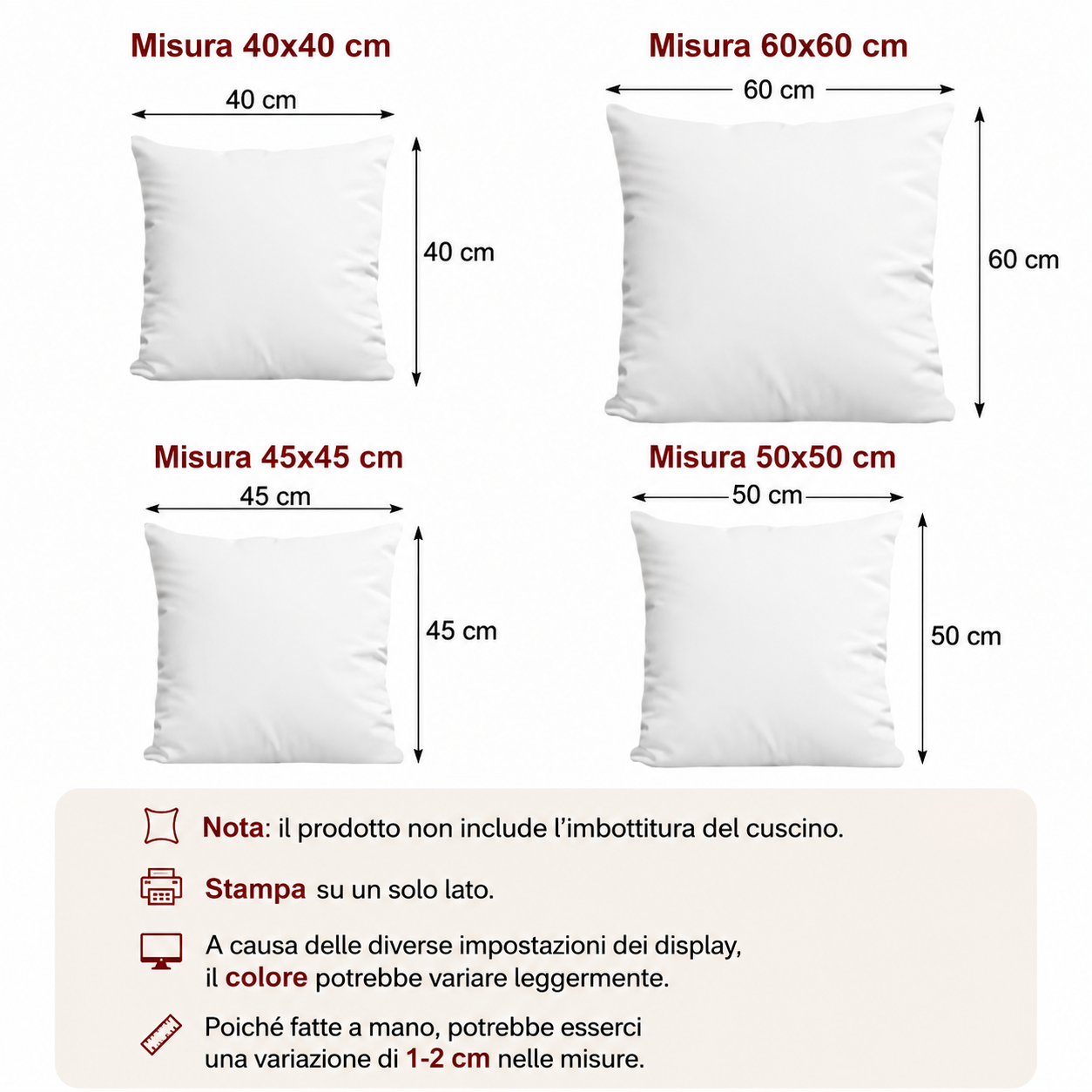 Set 2 federe limoni - Stile Italiano Mediterraneo - immagine 2